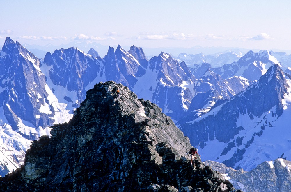 Luna Peak and Northeast Face of Mount Fury Ski Pictures