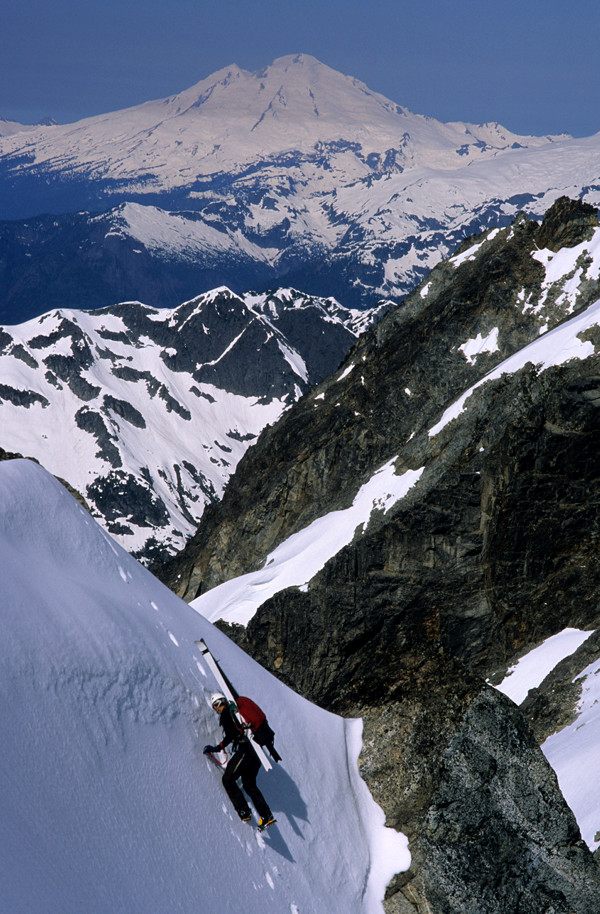 Luna Peak and Northeast Face of Mount Fury Ski Pictures