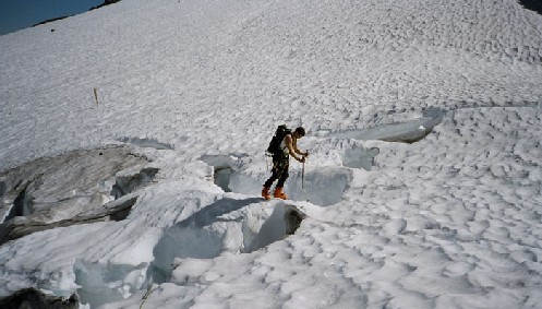 Glacier Peak, Frostbite Ridge and Kennedy Glacier volcano slogging