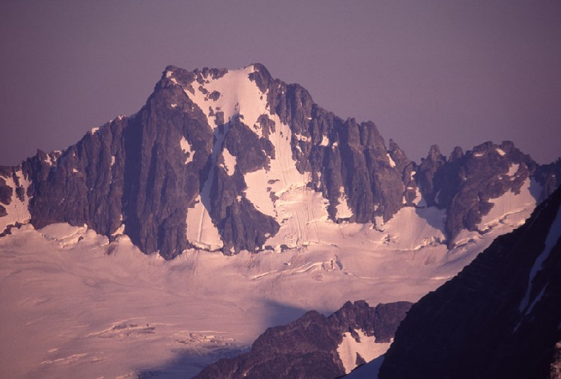 mt buckner north couloir ski descent one-day climb and ski