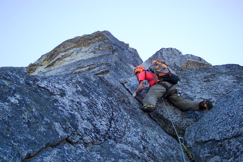 mt stuart complete north ridge one-day climb alpine rock climbing