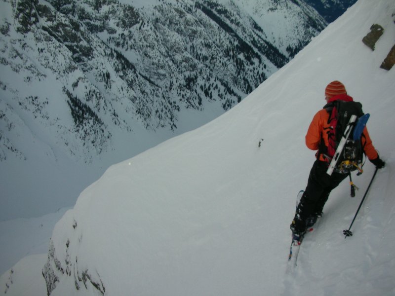 spider mountain north face extreme skiing steep skiing winter wizardry