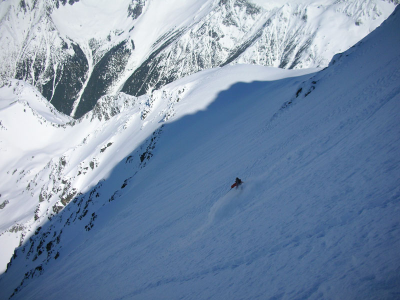 mount formidable northwest face cascade pass steep skiing powder winter wizardry