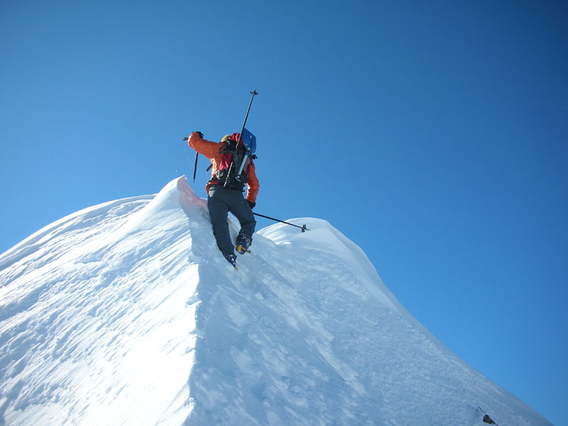 mount formidable northwest face cascade pass steep skiing powder winter wizardry