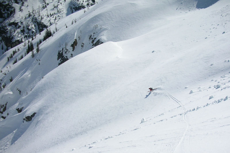 mt logan north cascades washington niner banded glacier ski