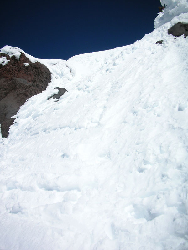 mt rainier wilson headwall kautz headwall one-day climb and ski steep skiing