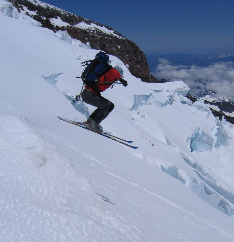 mt rainier fuhrer finger one-day climb and ski
