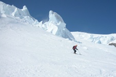 ski de nisqually glacier