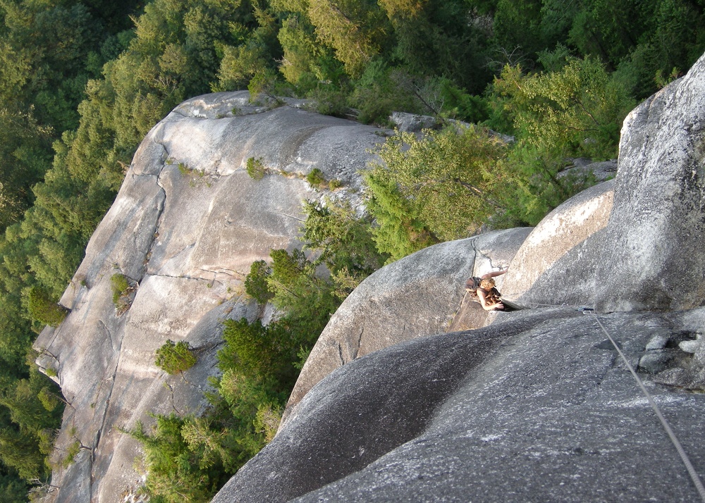 squamish rock climbing
