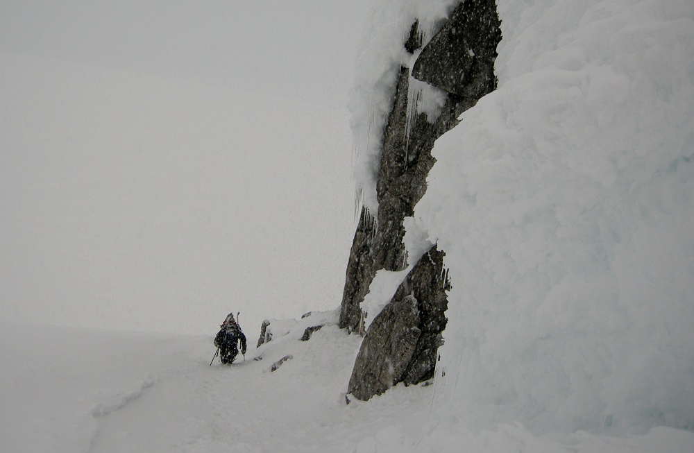 East Face of Mt Carr, Northeast Face of Isosceles, North Face of Forger