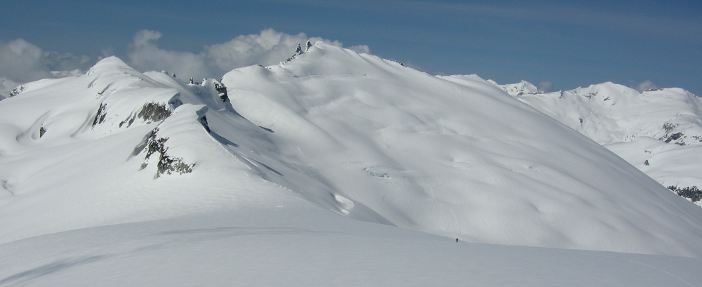 mount sir richard mcbride glacier ski