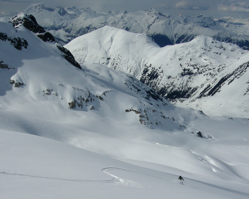 mount sir richard mcbride glacier ski