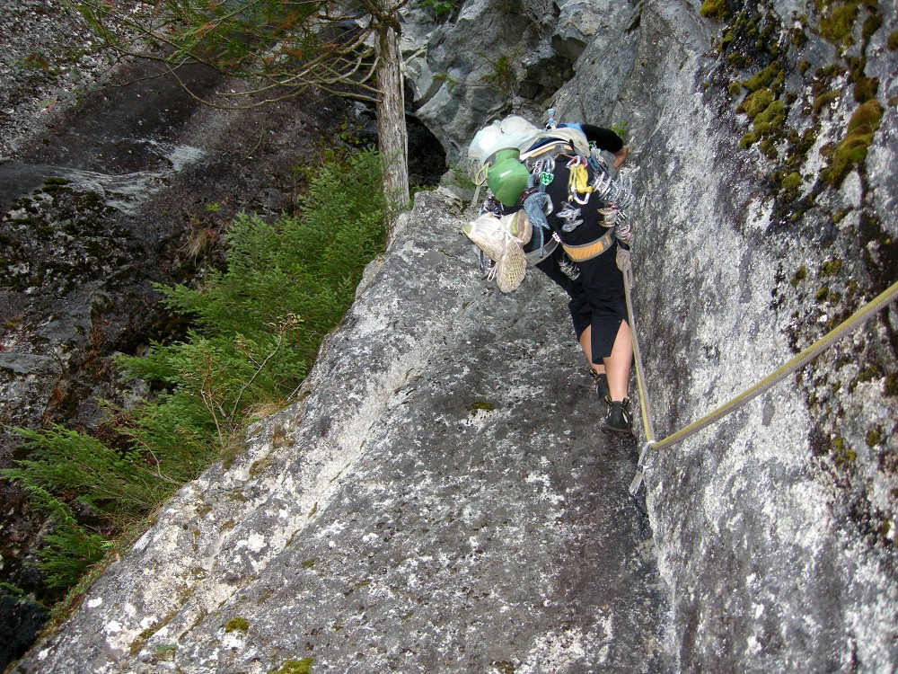 Squamish Rock Climbing, Millennium Falcon