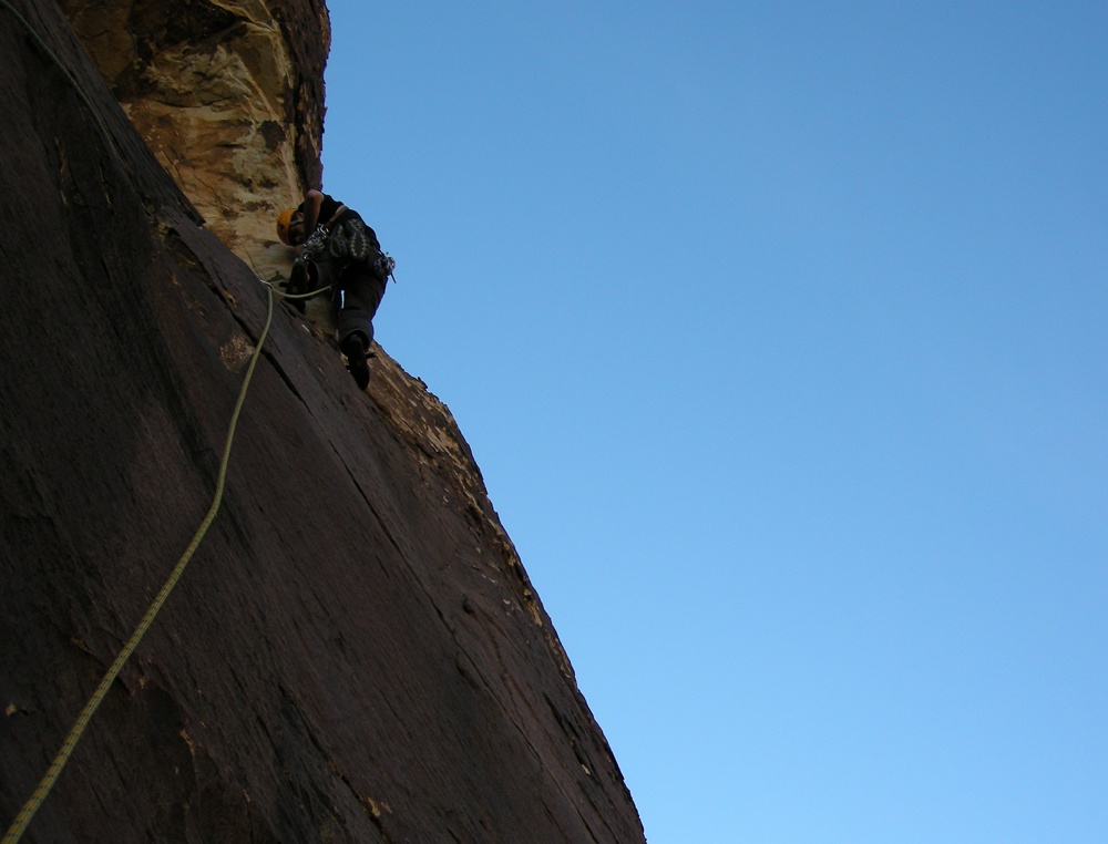 red rocks climbing dark shadows wall heart of darkness las vegas sunshine YEAH