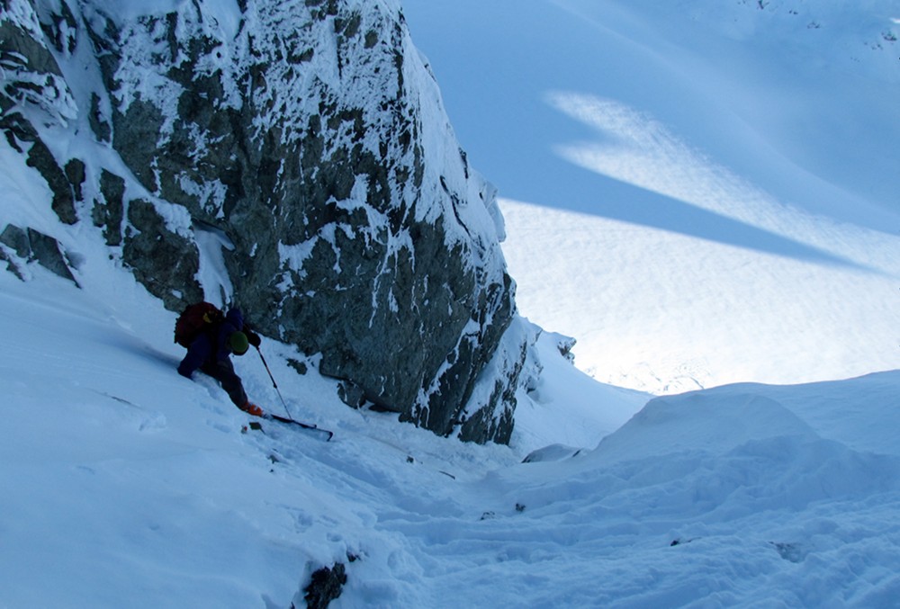 early season alpine steep powder skiing on mt pattison blackcomb bc bc!