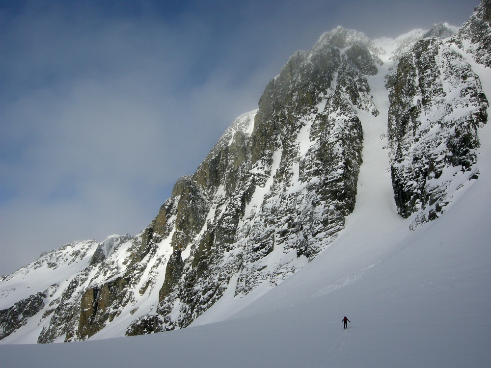 joffre peak aussie couloir south couloir ski