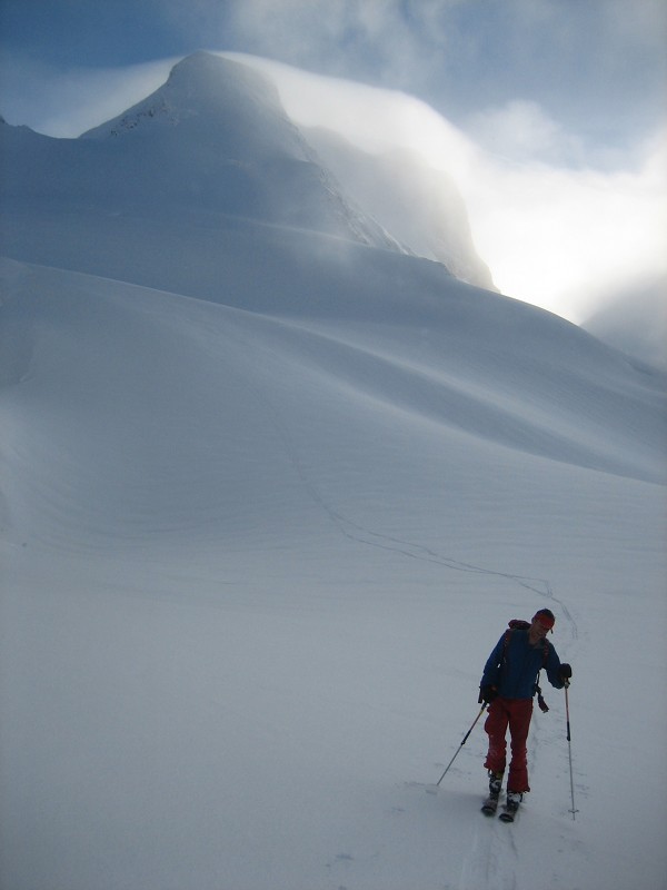 joffre peak aussie couloir south couloir ski