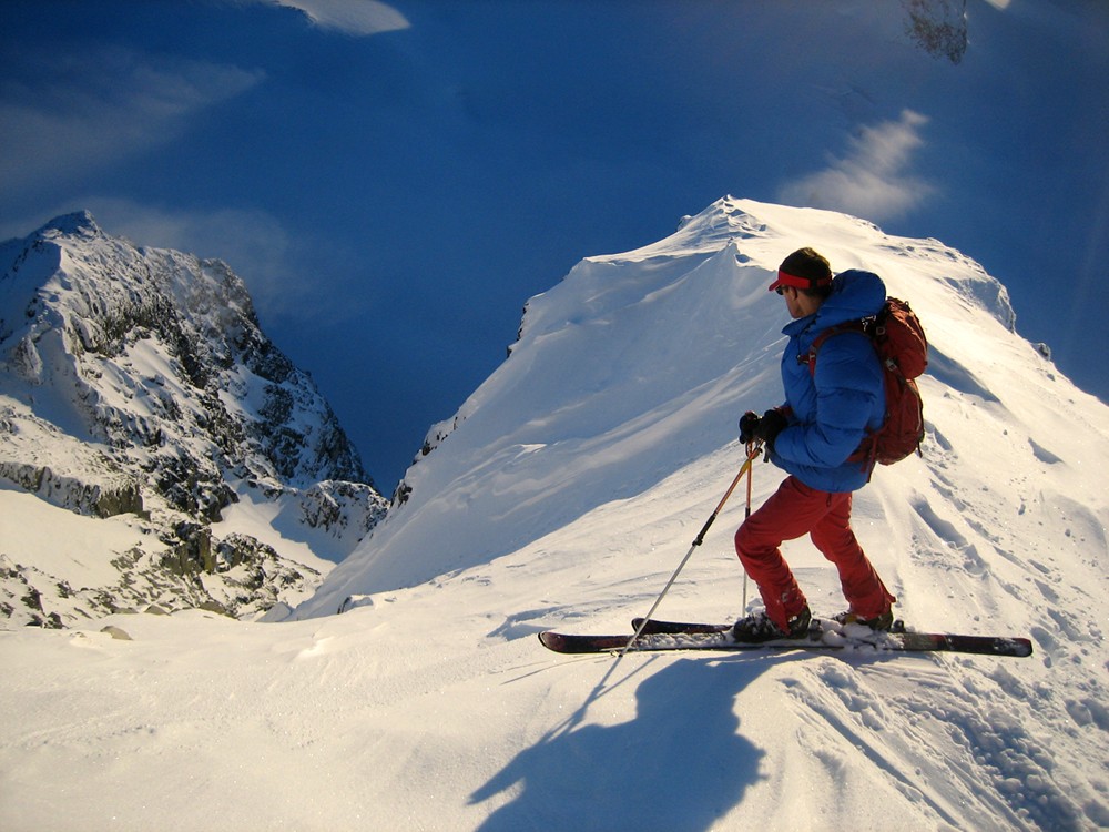 joffre peak aussie couloir south couloir ski