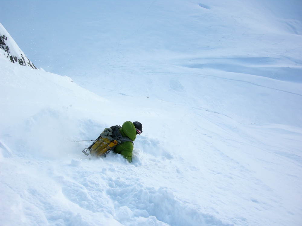 cheakamus mountain north face ski steep powder