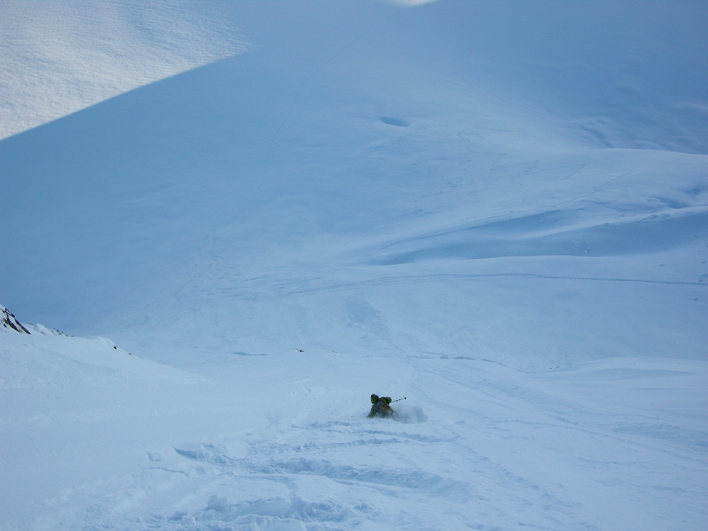 cheakamus mountain north face ski steep powder