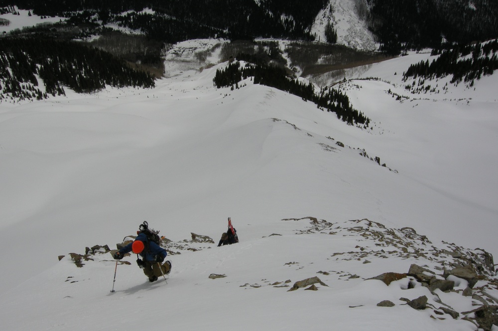 Ophir to Telluride via San Joaquin Couloir photos