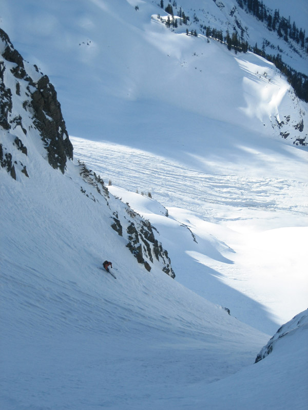 shuksan north face bys couloir