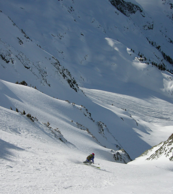 shuksan north face bys couloir