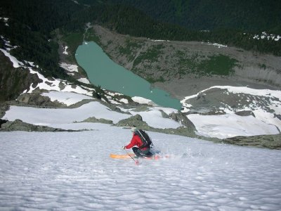 carving steep turns