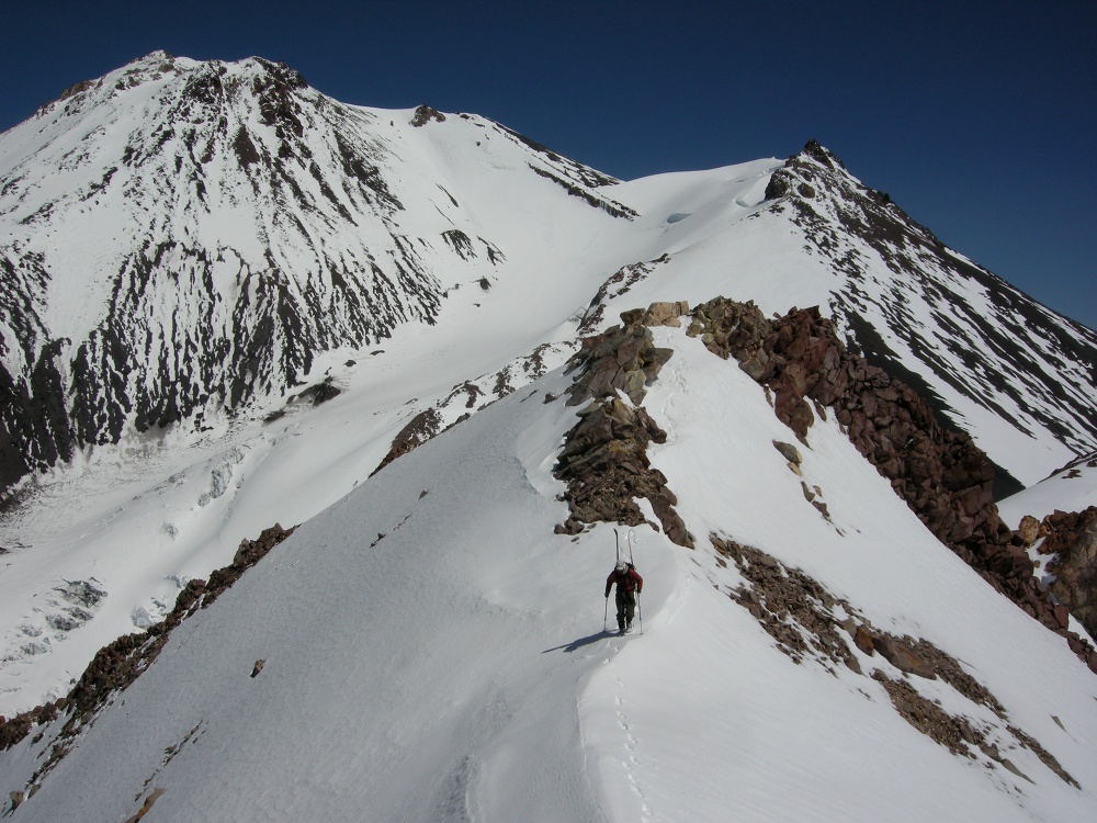 california volcano skiing