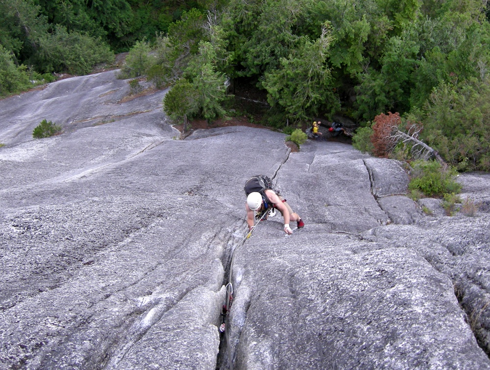 squamish rock climbing