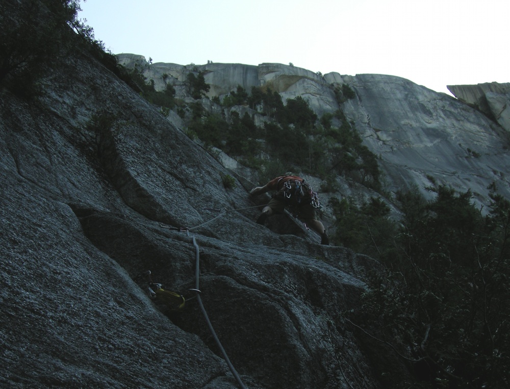 squamish rock climbing