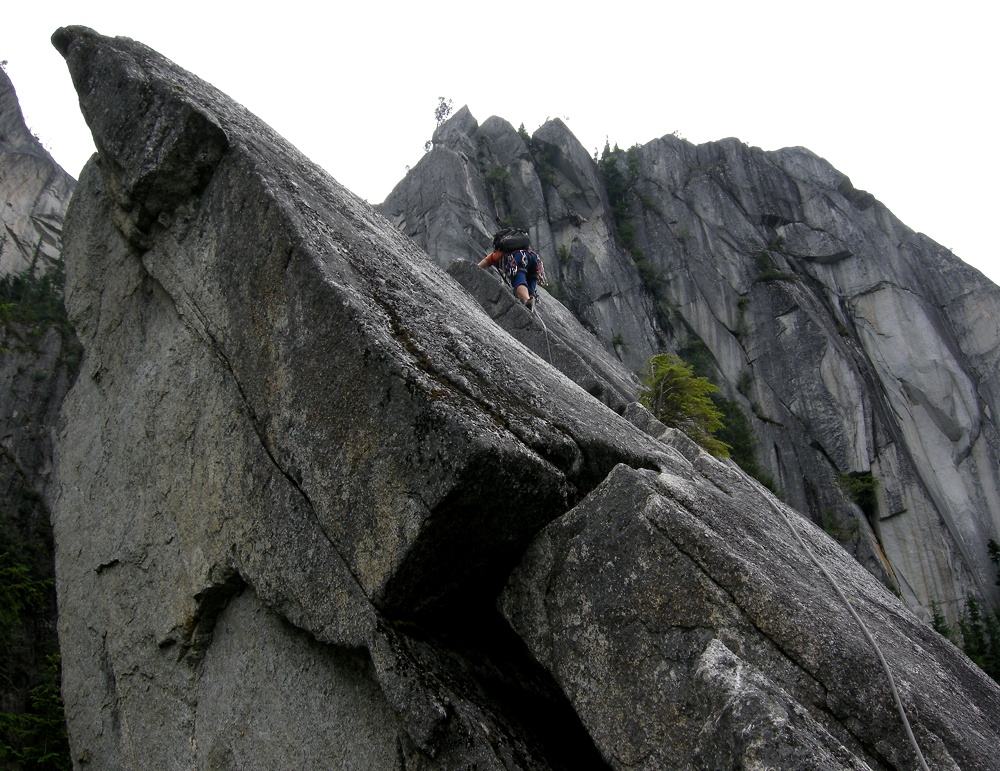 squamish rock climbing