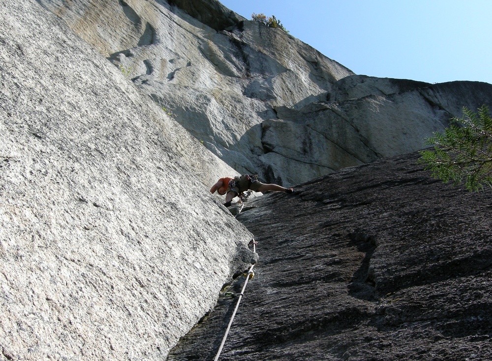 squamish rock climbing