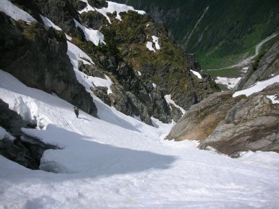 Phil in the couloir