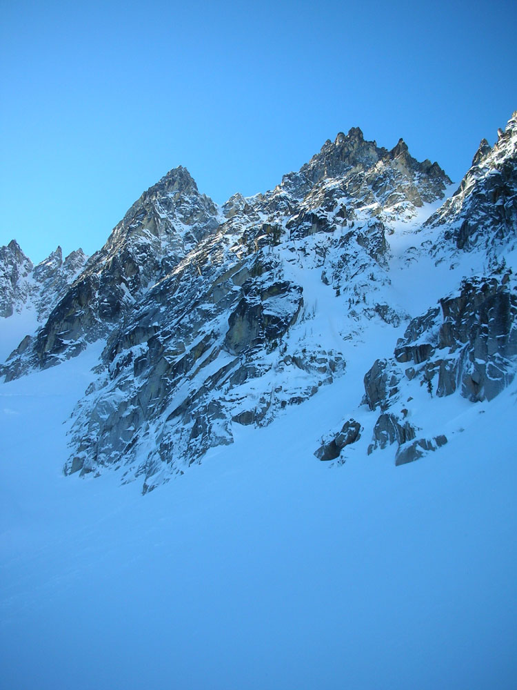 colchuck peak north buttress couloir