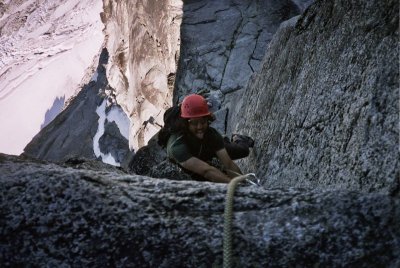 Mt Stuart Great Gendarme pitch 1 following