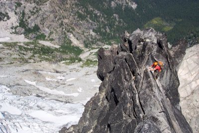 cool hand traverse on north ridge of stuart