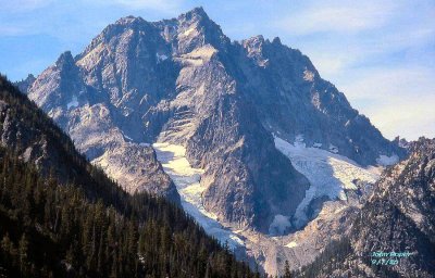 North side of Mt Stuart