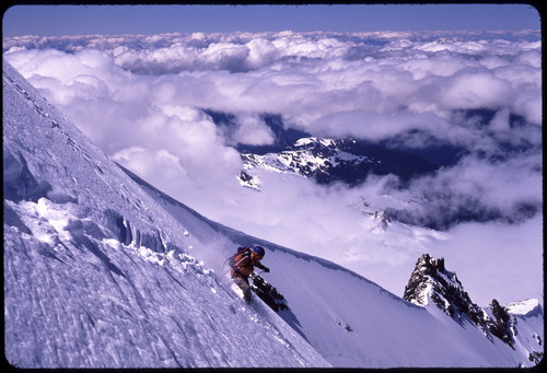 skiing Park Headwall