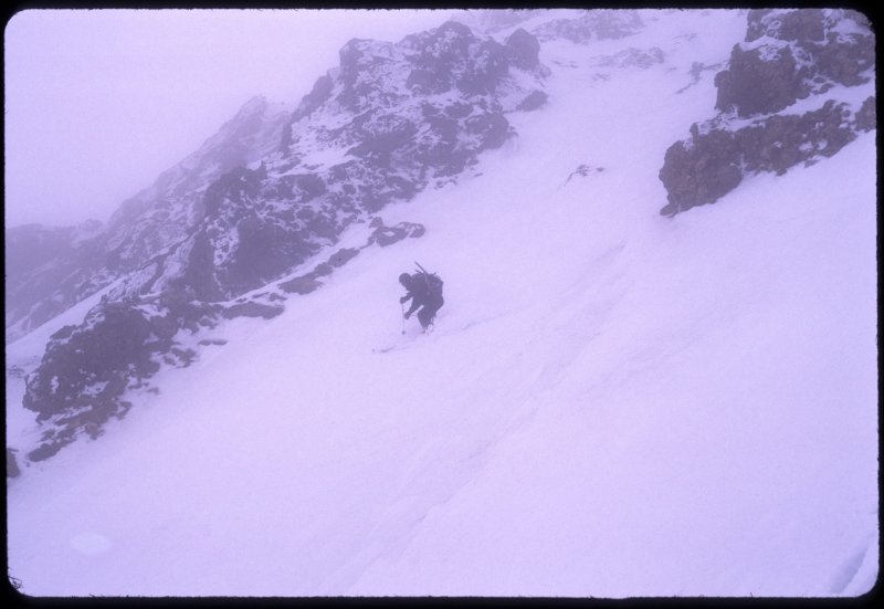 mt hood cooper spur ski descent