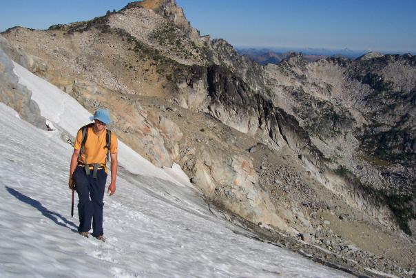 mt stuart direct northwest face climb alpine rock climbing