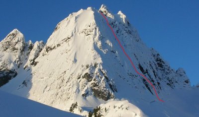 North Face of Chair Peak