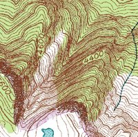 Lost Marbles Couloir topo