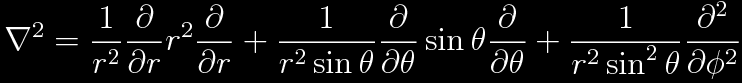 spherical laplacian