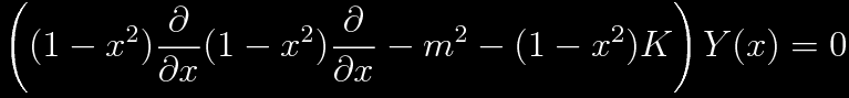 differential equation for associated legendre polynomials