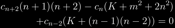 ylm recursion relation 1