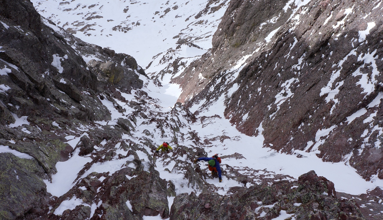 Crestone Peak, Northwest Couloir photos