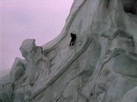 Lucky dumbass escaped the crevasse