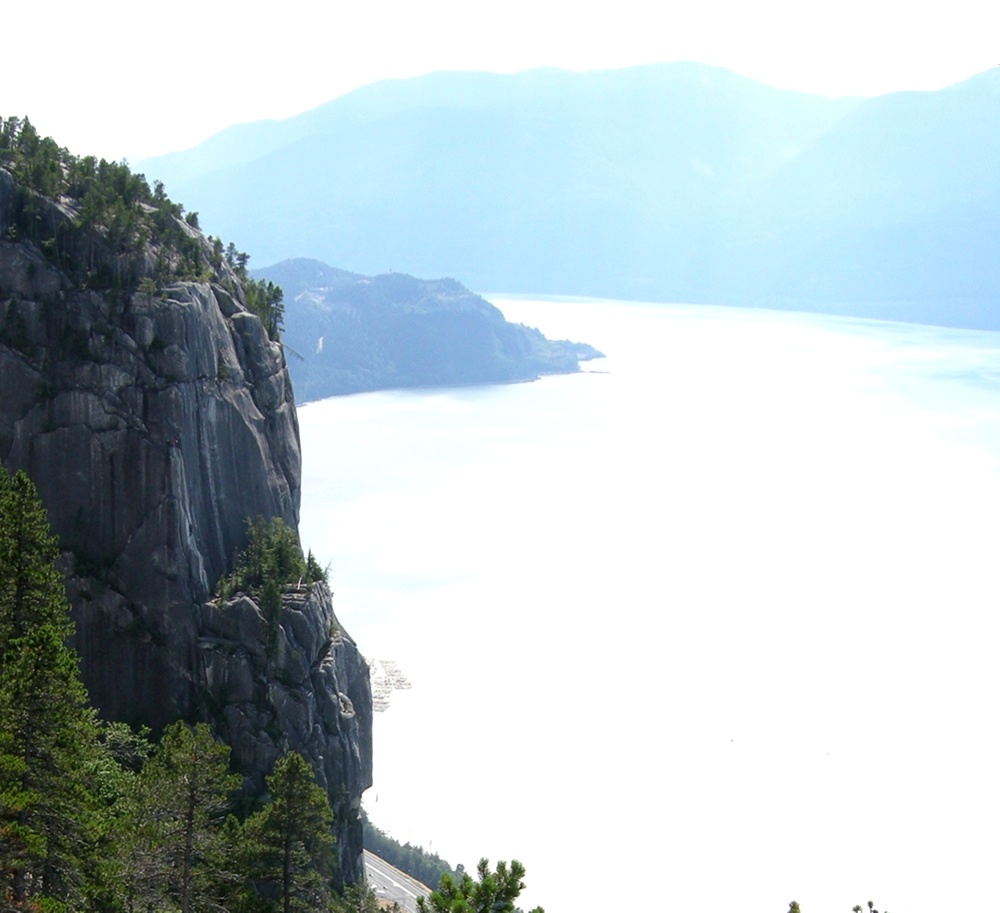 squamish rock climbing