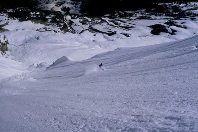 tele turn steep powder